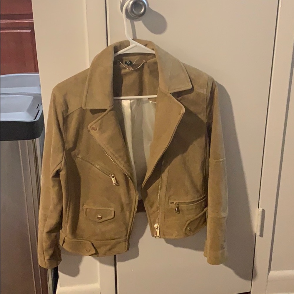 H&M suede jacket
